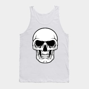 Creepy Skull Tank Top